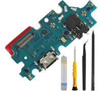 ZHUROUPU Remplacement du Port de Charge USB pour Samsung Galaxy A13 4G A135F, Station d'accueil Connecteur Microphone/Carte de Remplacement de Prise Casque avec Outils