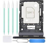 ZHUROUPU Support de Carte SIM Double pour Samsung Galaxy A53 5G SM-A536B/DS SM-A536E/DS, Version Dual-SIM Support de Carte Micro SD (Noir)