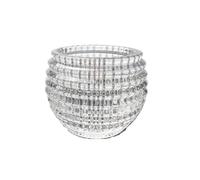 zhuyanbo007 Beurrier, Beurrier rond en verre transparent, pot à bonbons for Vase de cuisine, porte-coton-tige(L)