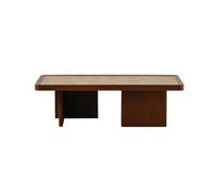 zhuyanbo007 Table Basse en Bois de ronce Live Edge Top Centre Salon Moderne Petite Table d'appoint(S)