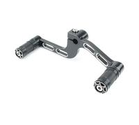 ZHUYRT Kit de repose-pieds de levier de vitesse en aluminium for moto Harley Davidson Sportster XL883 XL 1200 Mid-Controls Levier de changement de vitesse moto(D)