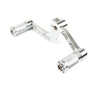 ZHUYRT Kit de repose-pieds de levier de vitesse en aluminium for moto Harley Davidson Sportster XL883 XL 1200 Mid-Controls Levier de changement de vitesse moto(C-Chrome)
