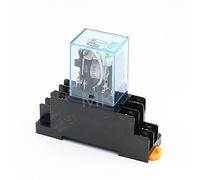 ZHWTISNPE Lot de 10 Relais MY2P HH52P MY2 110 V 220 380, Bobine à Usage général DPDT, Micro Mini(DC,110V)