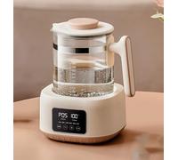 ZHXIANG Chauffe-Lait, ThéIèRe Saine, Chauffe-Lait Chaud, Bouilloire Thermostatique Multifonctionnelle, TempéRature Constante De 72 Heures, Grande Capacité De 1,3 L White