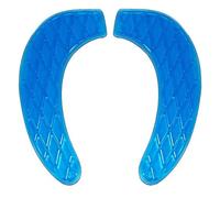 ZHXJXJ Coussin de siège de toilette en gel, portable et lavable, tapis de couvercle de réservoir souple universel avec design autocollant réutilisable, pour la maison, la salle de bain, sièges de