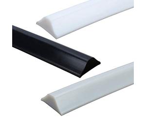 ZHXQ Joint Douche，Bande imperméable Pliable de Silicone，Barrière d'eau，obturateur de Barrage d'eau de seuil de Douche，barrière Anti-inondation，adhésif étanche Soundproof，50-150 Barrière d'eau