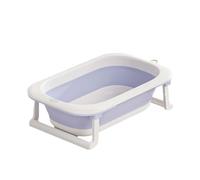 ZHXQRP Baignoire Pliable Multifonction avec Trou D'évacuation Économisez de l'espace en Accrochant au Mur pour Chiots Petits Chiens Chats(Purple)