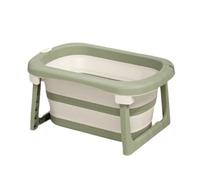 ZHXQRP Baignoire Pliable Multifonctionnelle avec Trou D'évacuation Design Portable et Peu Convient pour Chien Chat(Green)
