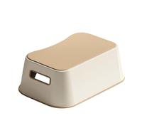 ZHXQRP Tabouret de Merde Accroupi Portatif Plastique D'Appoint pour Toilettes Constipation Solide et Antidérapants Ne Pas Occuper l'espace(Coffee)