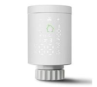 ZHXuang Zigbee Tête de valve thermostatique intelligente pour radiateur programmable, télécommande Smart Life Fonctionne avec Tuya et Alexa, Google Home, Blanc, one pcs