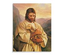 ZHXXFD Diamond Painting Adulte Grand Format Broderie Diamant Kit Complet Jésus 40X50 Kit De Peinture Diamant 5D Diy Broderie De Strass Religion Diamond Point De Croix Mosaïque Art,A28