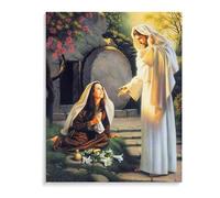 ZHXXFD Diamond Painting Adulte Grand Format Broderie Diamant Kit Complet Jésus 50X60 Kit De Peinture Diamant 5D Diy Broderie De Strass Religion Diamond Point De Croix Mosaïque Art,A36