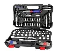 ZHYIBDE Coffret D'outils 108 Pièces Pour La Réparation Automobile - Outils De Mécanicien, Douilles À Cliquet, Clés Plates, Molette, Tournevis, Finition Mate, Kit Pour Maison Et L'automobile