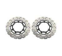 ZhyoNgFu Disques De Frein De Moto pour B-W R850R 94-03 R1100R 95 96 97 98 99 00 01 R1100RT 94-01 R1100RS 92-01 R1100GS STD 02-22 Disques De Frein Avant Rotors(Le Noir)