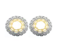 ZhyoNgFu Disques De Frein De Moto pour B-W R850R 94-03 R1100R 95 96 97 98 99 00 01 R1100RT 94-01 R1100RS 92-01 R1100GS STD 02-22 Disques De Frein Avant Rotors(Or)