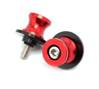 ZhyoNgFu Support Bobines Bras Oscillant Moto pour MT03 2015-2023 MT09 2013-2023 MT10 2016-2021 MT 03 09 10 Moto 6MM Boulon Bras Oscillant Bobine Curseur Support Vis(Rouge,MT-03)