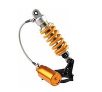 ZhyoNgFu Suspensions Amortisseurs Amortisseur Central Réglable À L'azote De 260 Mm, Suspension Arrière Universelle pour Moto MSX125 M3 Monkey R25 R3 Z125Pro(Yellow)