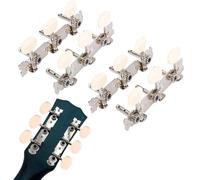 ZHYUAN 4 Pièces,2L+2R,Mécaniques mécaniques pour guitare,Boutons des mécaniques de guitare,Mécaniques pour cordes de guitare,tuning Pegs accessoire pour guitares classique,pour Guitare Classique