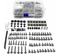 zhyubnd 175 Pcs/Boîte Kit de Vis de Carénage de Moto pour Yamaha Xmax X-Max 125 / ABS 2014 2015 2016 2017 2018 Ensemble de Vis D'écrou de Rondelle de Pare-Brise Clip de Fixation en