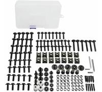 zhyubnd Kit De Boulons De Carénage De Moto pour Yamaha TDM900 TDM 900 2004-2015 TDM850 TDM 850 1991-2020 Clips Écrous Vis de Pare-Brise Jeu De Vis De Carrosserie