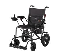 zhyunvd Fauteuil Roulant Electrique Pliable Leger,Fauteuil Handicapés Électrique,Fauteuil Roulant Électrique avec Appui-Tête,IDÉAL pour Personnes HANDICAPÉES Et Personnes Âgées A,40A