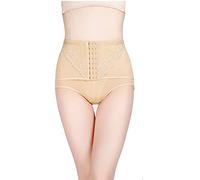 ZHYX Culotte Taille Haute Femme Culotte Sculptante Gaine Amincissante Ventre Plat Invisible sous-vêtements Panty,Skin+Skintone-Large