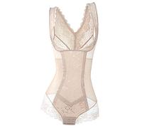 ZHYX Femme Combinaison Gainante Lingerie Sculptante et Gainante Gaine Amincissante Ventre Plat Bustier,skincolor-M