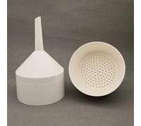 ZHYYUTN 1 Entonnoir en Plastique PP Entonnoir Büchner Amovible 55/70/90/110/150 mm for expérience Scolaire(Bottom ID 90mm)