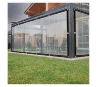 ZHZHXR Bâche Transparente Imperméable Bâche Imperméable et Résistante Rideaux Anti Pluie Indéchirables pour Serres, Jardins, Fleurs et Plantes (1x6m/3.28x19.68ft)
