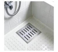 ZHZHXR Couvercle de Grille d'égout, Couvercle D'égout Canal Drainage pour Terrasse Drain Sol Encastré pour Cour, Jardin, Allée, Drainage Efficace(30x20x2cm/11.8x7.9x0.8in)