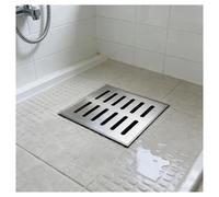 ZHZHXR Grille Caniveau, Filtre de Drainage Extérieur Grille Carrée l'évacuation des Eaux Pluie pour Jardins, Cours Intérieures, Salles Bain, Prévient Accumulation Eau(35x35x3cm/13.8x13.8x1.2in)