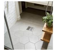 ZHZHXR Grille de Caniveau en Acier Inoxydable Plaque de Grille Évacuation Extérieure Couvercle Caniveau pour Usage Extérieur, Jardins, Salles Douche, Sols Bloquer Les Débris(15x15x2cm/5.9x5.9x0.8in)