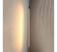 Zi Yang Suspension Luminaire Long Tube Lampe Suspendue Noir Grenier Chambre Salon Cuisine Lustre Moderne à LED Lampes à Suspension avec Décorations Industriel 3000K lumière Chaude,60CM