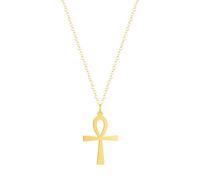 ZIAFRPN Amulette Pendentif Égyptien Ankh Crucifix Colliers Pendentifs Symbole De La Vie Croix Colliers Bijoux Colliers Chaînes