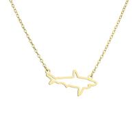 ZIAFRPN Bijoux Mignon bébé Requin Pendentif Collier Animal Romantique Collier pour Femmes Filles Bijoux de Mode pour Cadeau de Petite Amie
