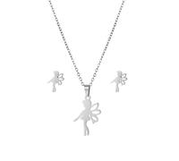 ZIAFRPN Boucles d'oreilles papillon fée pour femme, en acier inoxydable, motif dessin animé, ailes d'ange