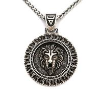 ZIAFRPN Boussole de Mode Colliers pendentifs Talisman Viking, nœud de Celtes Vikings, amulette de Valknut, Collier scandinave de déclaration, Prix