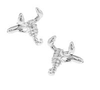 ZIAFRPN Boutons de Manchette Inbev, Chemise Brillante en Forme de Scorpion, Clous de Manches, Boutons français