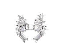 ZIAFRPN Chic Trendy Stud Boucles d’Oreilles avec des Accessoires d’Oreille cubiques Gracieux Brillants pour Les Femmes Bijoux de Mariage élégants
