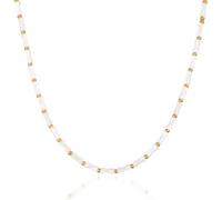 ZIAFRPN Collier Hommes, Coquille Bambou Joint Hip Hop Chaîne Collier Minimalisme Délicat Mode Tendance Bijoux Cadeau pour Femmes