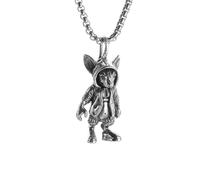 ZIAFRPN Collier Hommes Rétro Mort Dieu Anubis Pendentif Mythologie égyptienne Ancienne Collier Hommes Femmes Dominateur Amulette Bijoux Meilleurs Cadeaux
