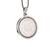 ZIAFRPN Collier Ordre de Saint-Ophe Saint-Benoît Ordre de Michael Pendentif Collier Protection Amulettes Bijoux pour Hommes et Femmes Mode