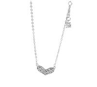 ZIAFRPN Collier Simple Cristal Amour Pendentif Collier pour Femmes Mode Tempérament Mariage Bijoux Accessoires Cadeau