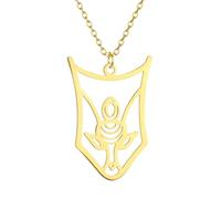 ZIAFRPN Colliers pour Hommes Collier de l’amitié Déesse De s Bastet Collier Zodiaque Dieu Égypte Bijoux Pendentif Collier Ancien Pendentif Collier Cadeau