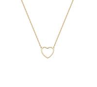 ZIAFRPN Colliers pour Hommes Collier de l’amitié Simple Amour Coeur Pendentif Collier pour Les Femmes Mode Géométrique Clavicule Chaîne Colliers Bijoux de fête Cadeaux
