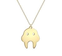 ZIAFRPN Dents de Dames Pendentif Collier Bijoux Médecin Dentiste Cadeau pour Homme Femmes Cadeau