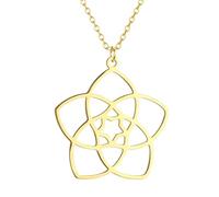 ZIAFRPN Élégante Fleur De Vénus Femmes Vintage Amour Éternel Ethnique Cadeau Bijoux