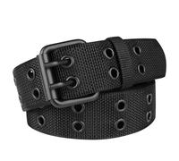 ZIAFRPN Hommes Respirant Nylon Tissu Ceinture Sport de Plein air Ceinture Boucle ardillon Pantalon Jeans Ceinture