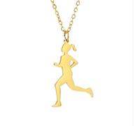 ZIAFRPN Islamique Musulman Arabe Goutte Forme Coran Pendentif Collier pour Femmes Amulette Religieuse Bijoux Ramadan Cadeau félicitations Cadeaux