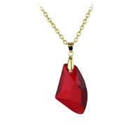 ZIAFRPN Mode Film Charme Sorcier Philosophe Collier Pierre Magique Rouge Acrylique Pendentif Potier Bijoux pour Hommes Femmes Cadeaux